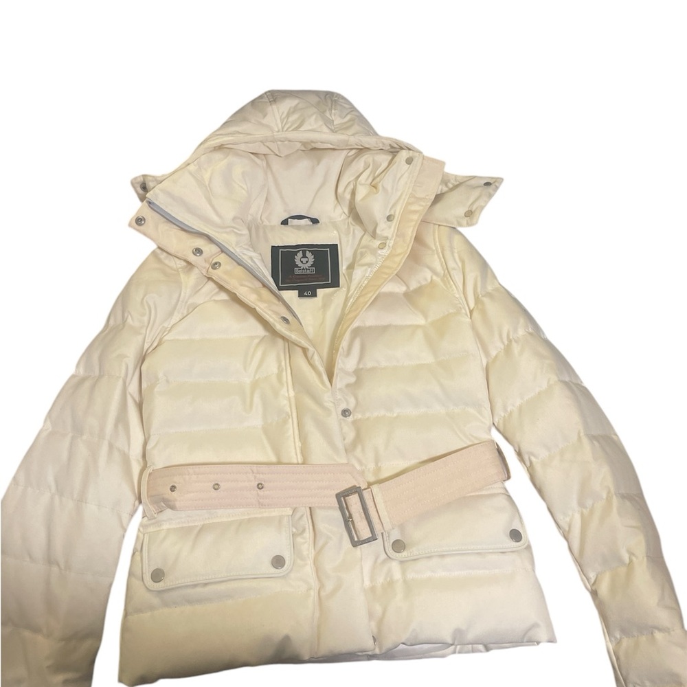 Belstaff Women's Cream Puffer Jacket